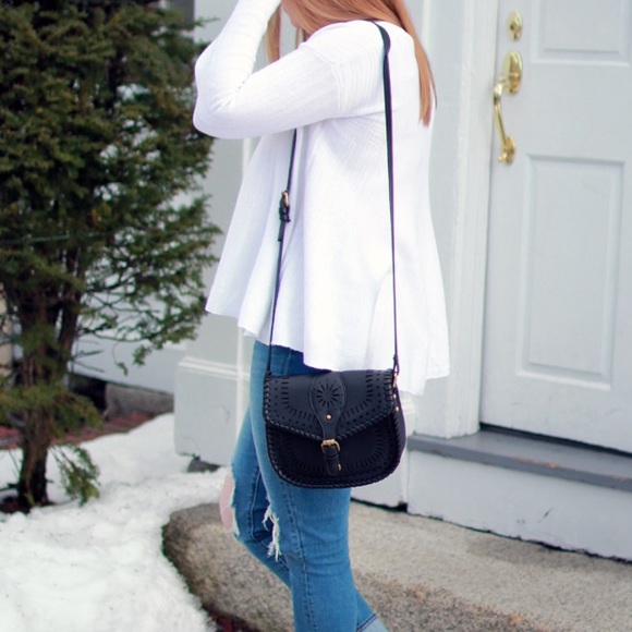 NWT Free People Sundae Sweater in White - Picture 4 of 7